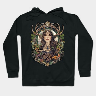 Wiccan pagan goddess Hoodie